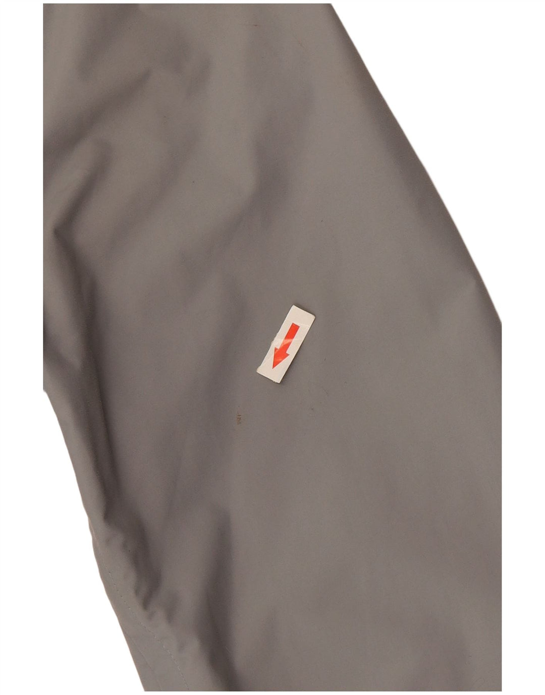 Hugo Boss Regnjakke med hætte til kvinder UK 16 Large Grå Colourblock Nylon