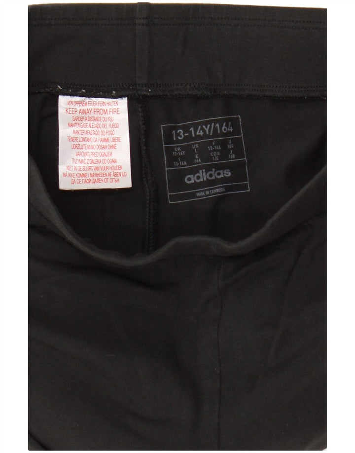 Adidas Pige Leggings 13-14 år Sort
