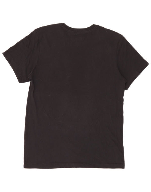 Jordan Herre Dri Fit T-Shirt Top Medium Sort Bomuld
