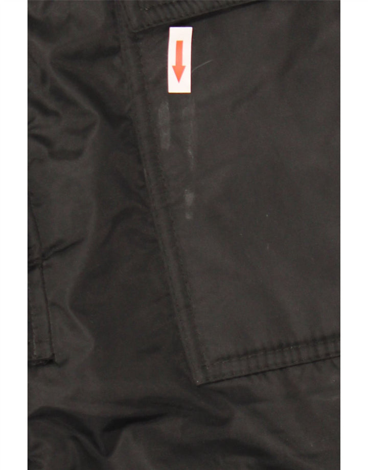Sears Work Leisure Herre Hætte Ski Jumpsuit Stor Sort Nylon