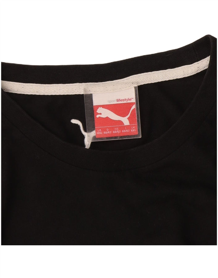 Puma Herre Grafisk T-Shirt Top 2XL Sort