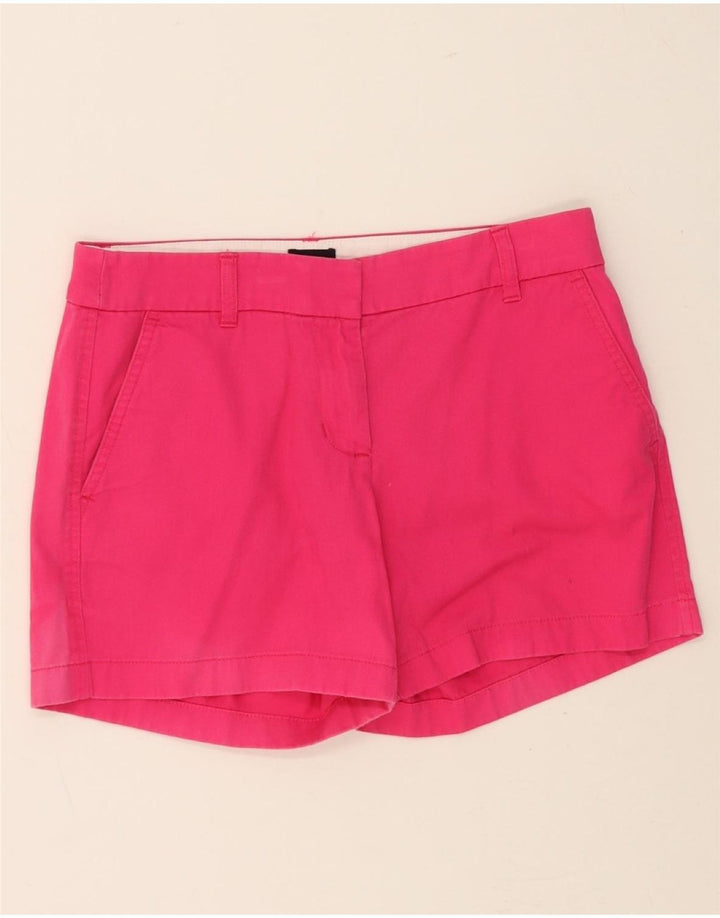 J. CREW Womens Chino Shorts US 4 Small W28 Pink Cotton Vintage J. Crew and Second-Hand J. Crew from Messina Hembry 