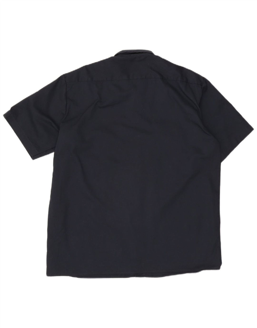 Dickies kortærmet herreskjorte Stor marineblå polyester