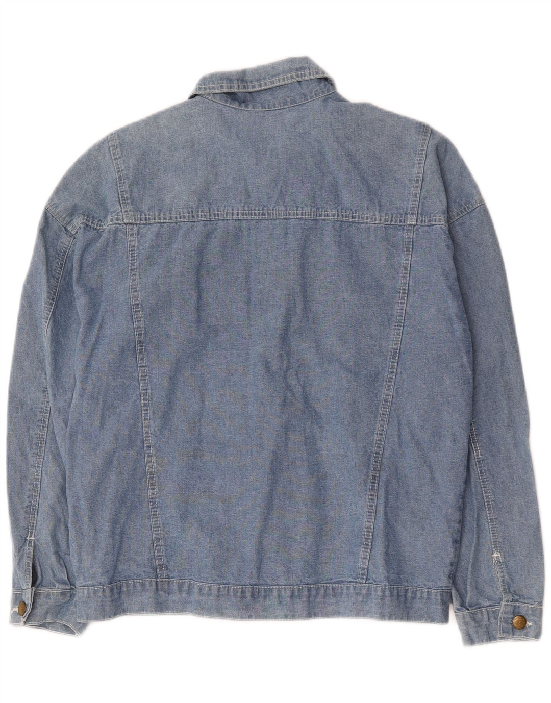 Casucci Dame denimjakke IT 42 Medium Blue Bomuld