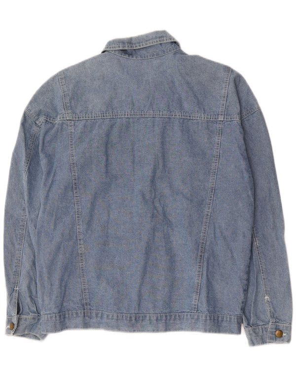 Casucci Dame denimjakke IT 42 Medium Blue Bomuld