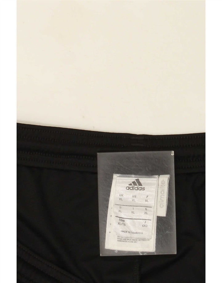 Adidas Herre Climalite Sportshorts XL Sort Colourblock Polyester