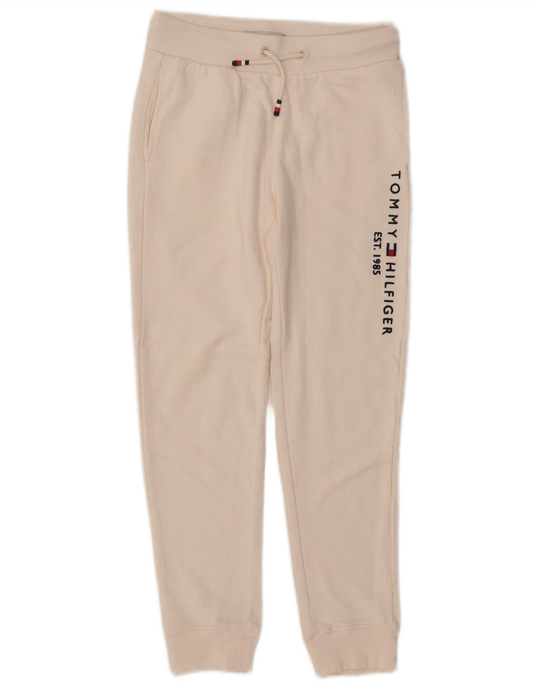 TOMMY HILFIGER Træningsdragt til piger Joggers 9-10 år Off White