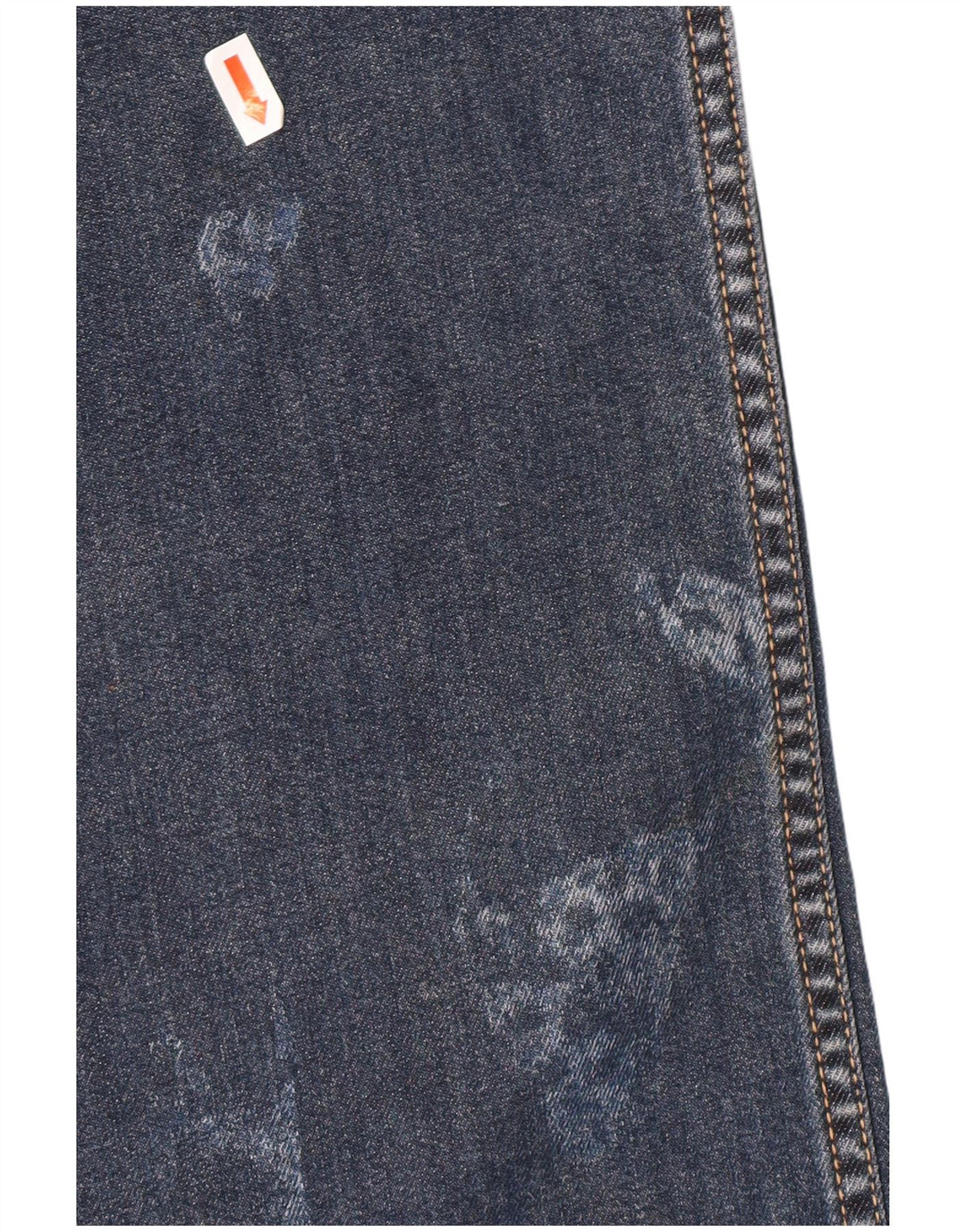 WRANGLER Mens Texas Stretch Straight Jeans W35 L34 Blue Cotton