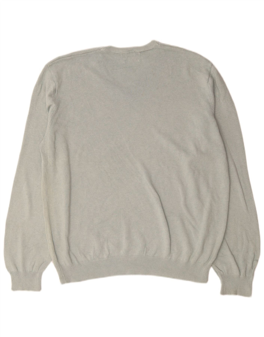 Marks & Spencer Herre V-hals sweater 2XL Grå Bomuld