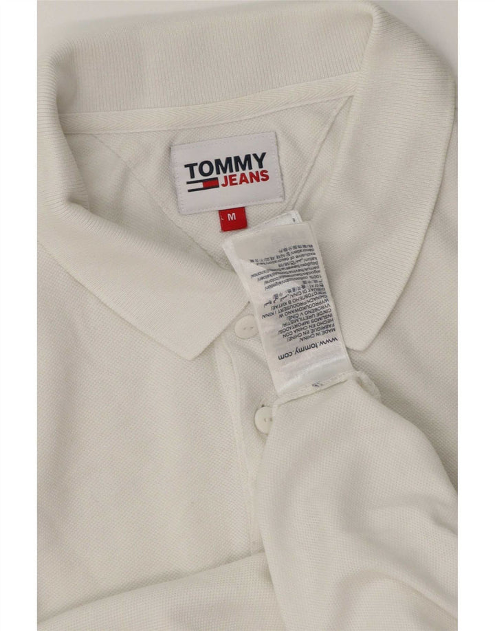 Tommy Hilfiger herre poloshirt Medium hvid bomuld