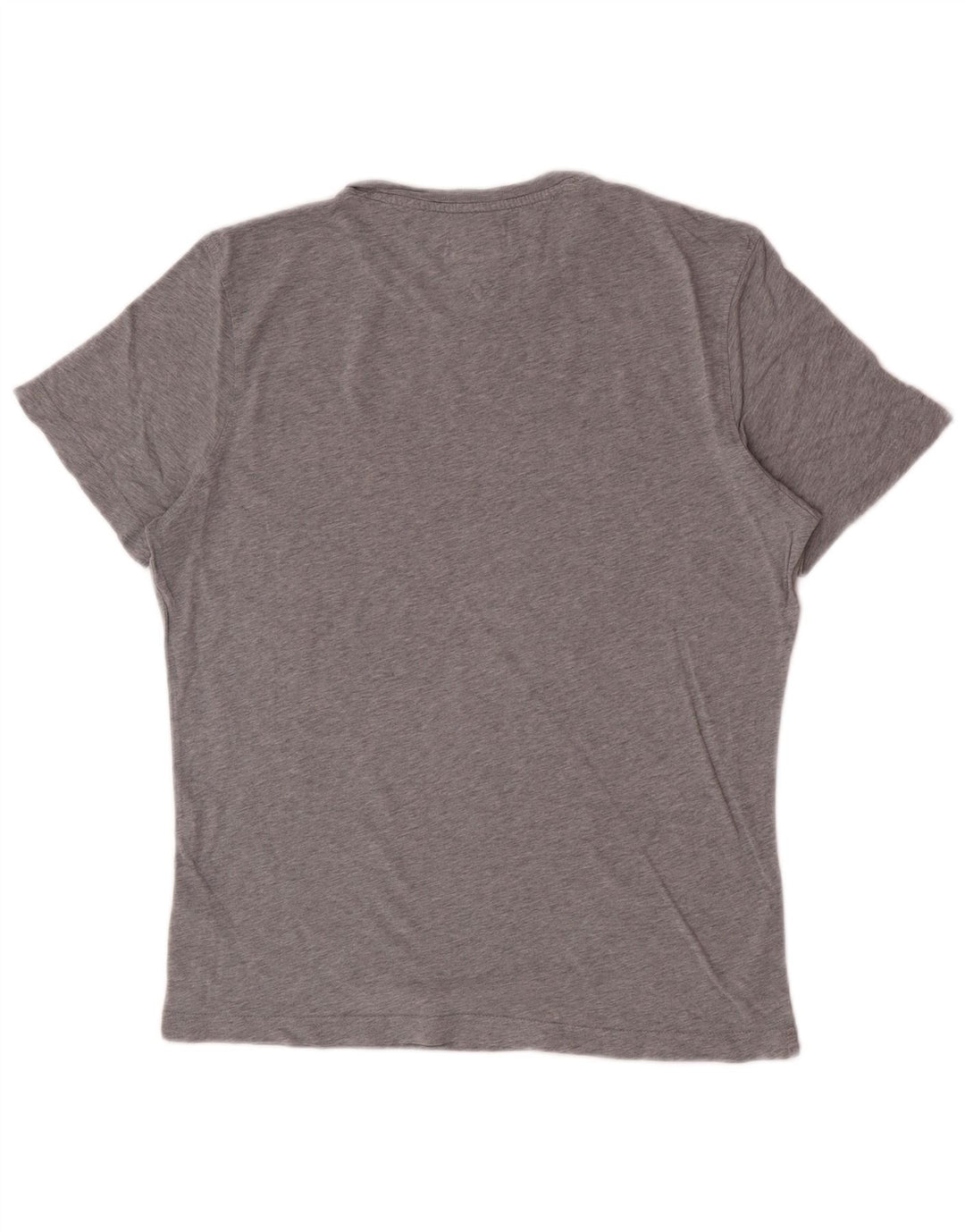 Tommy Hilfiger Herre T-Shirt Top Stor Grå Bomuld