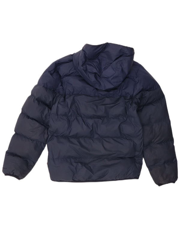 Nike Herre Storm-Fit, polstret hættejakke UK 36 Lille marineblå polyester