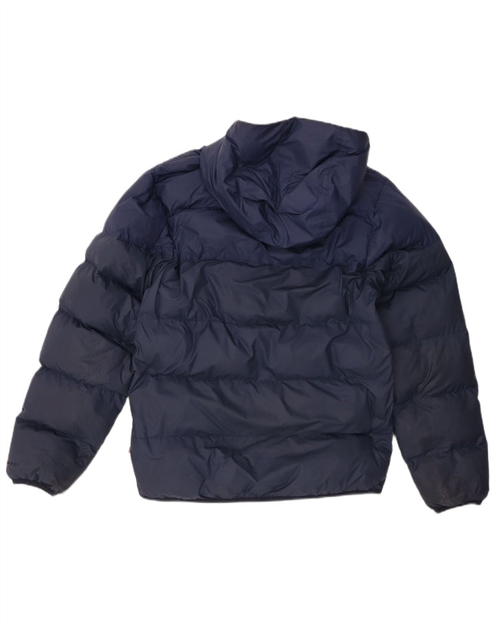 Nike Herre Storm-Fit, polstret hættejakke UK 36 Lille marineblå polyester