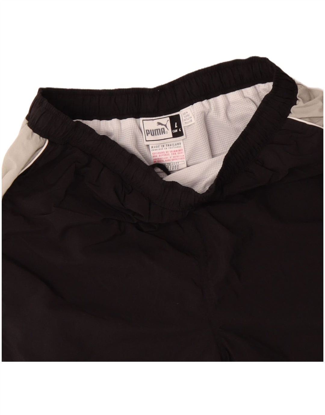 PUMA Sportshorts til mænd Large Black Colourblock Polyester