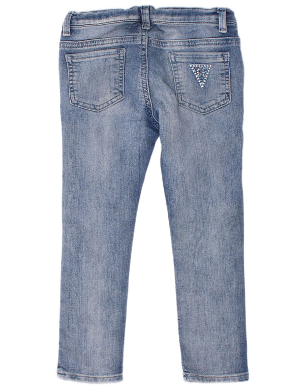 Guess Girls Slim Jeans 4-5 År W22 L18 Blå Bomuld