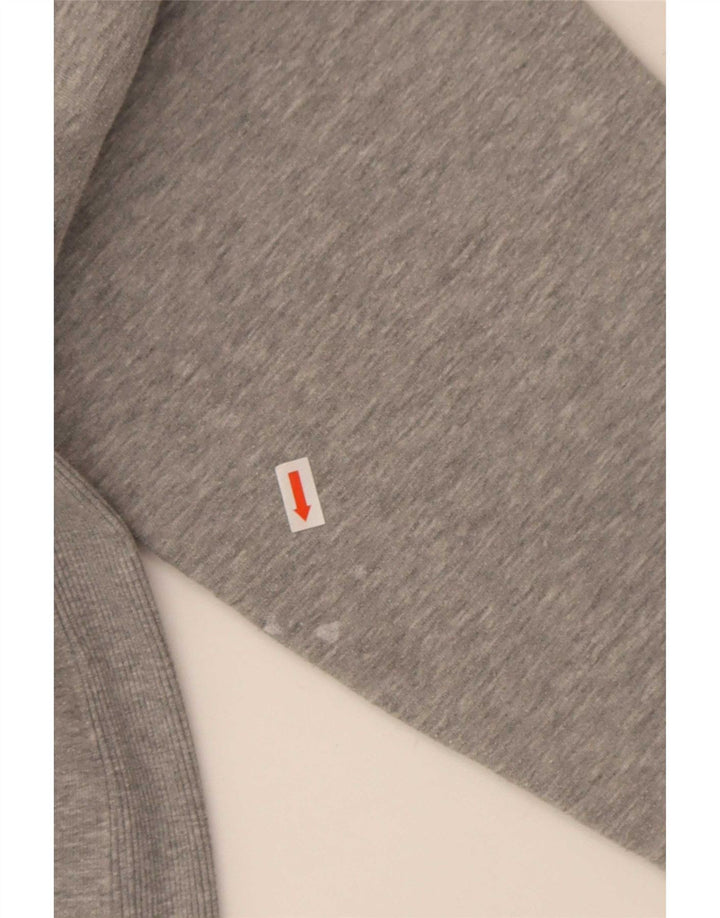 Umbro Herre Grafisk Sweatshirt Jumper Lille Grå Flecked Bomuld