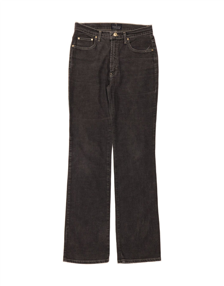 TRUSSARDI Womens Straight Jeans W28 L32 Black Vintage Trussardi and Second-Hand Trussardi from Messina Hembry 