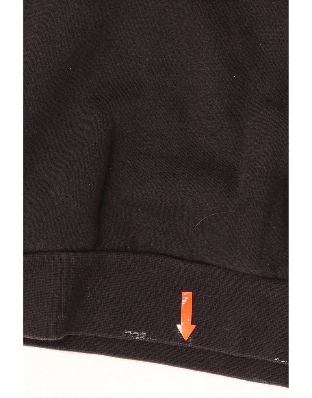 Adidas Grafisk Sweatshirt Jumper Medium Sort Bomuld
