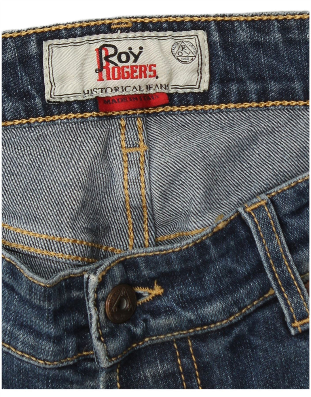 Roy Rogers Slim Jeans til mænd W32 L27 Blå