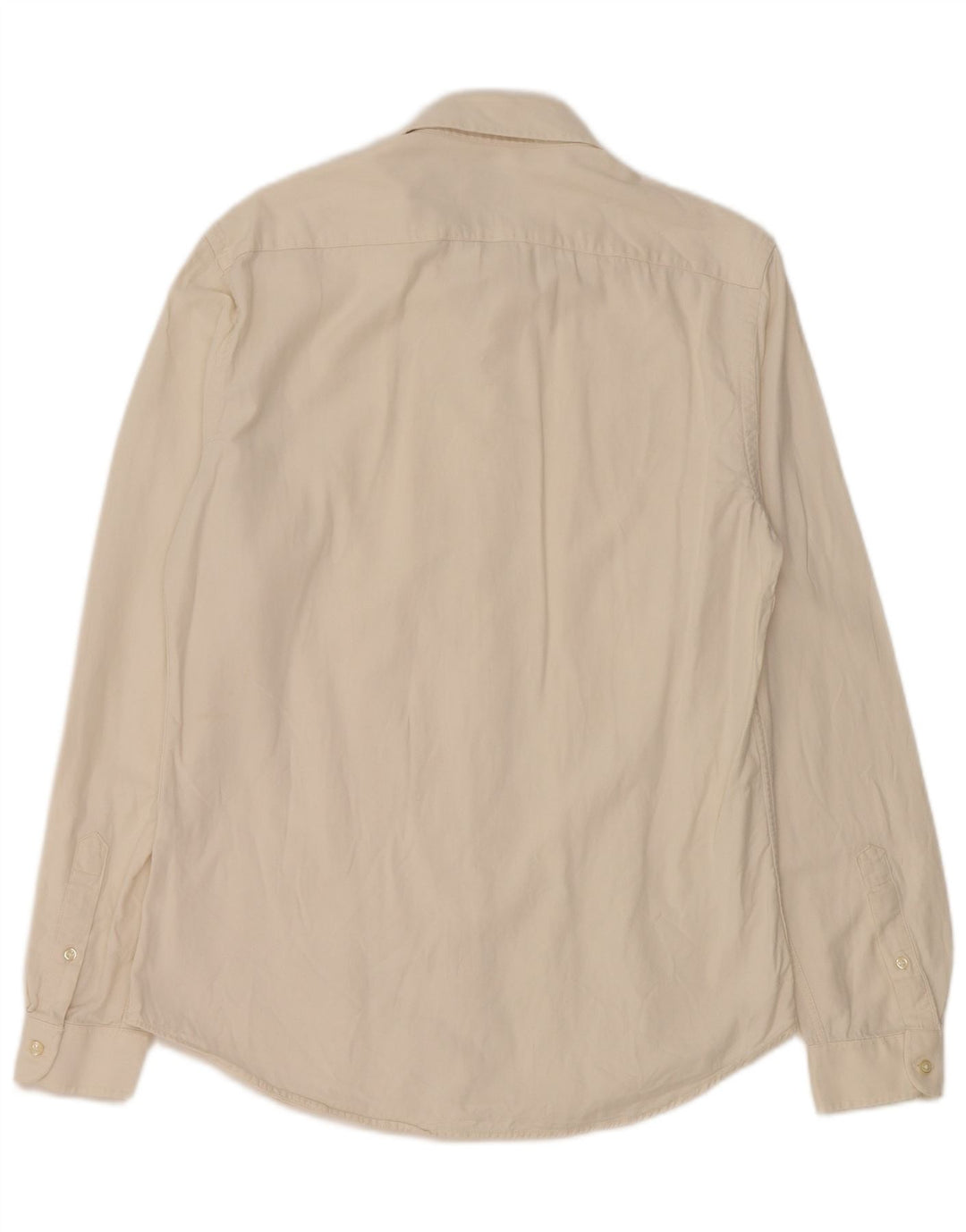 Zara Herre Relaxed Fit skjorte Medium Off White
