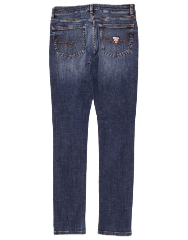 Guess Girls Skinny Jeans 11-12 år W26 L28 Blue Cotton
