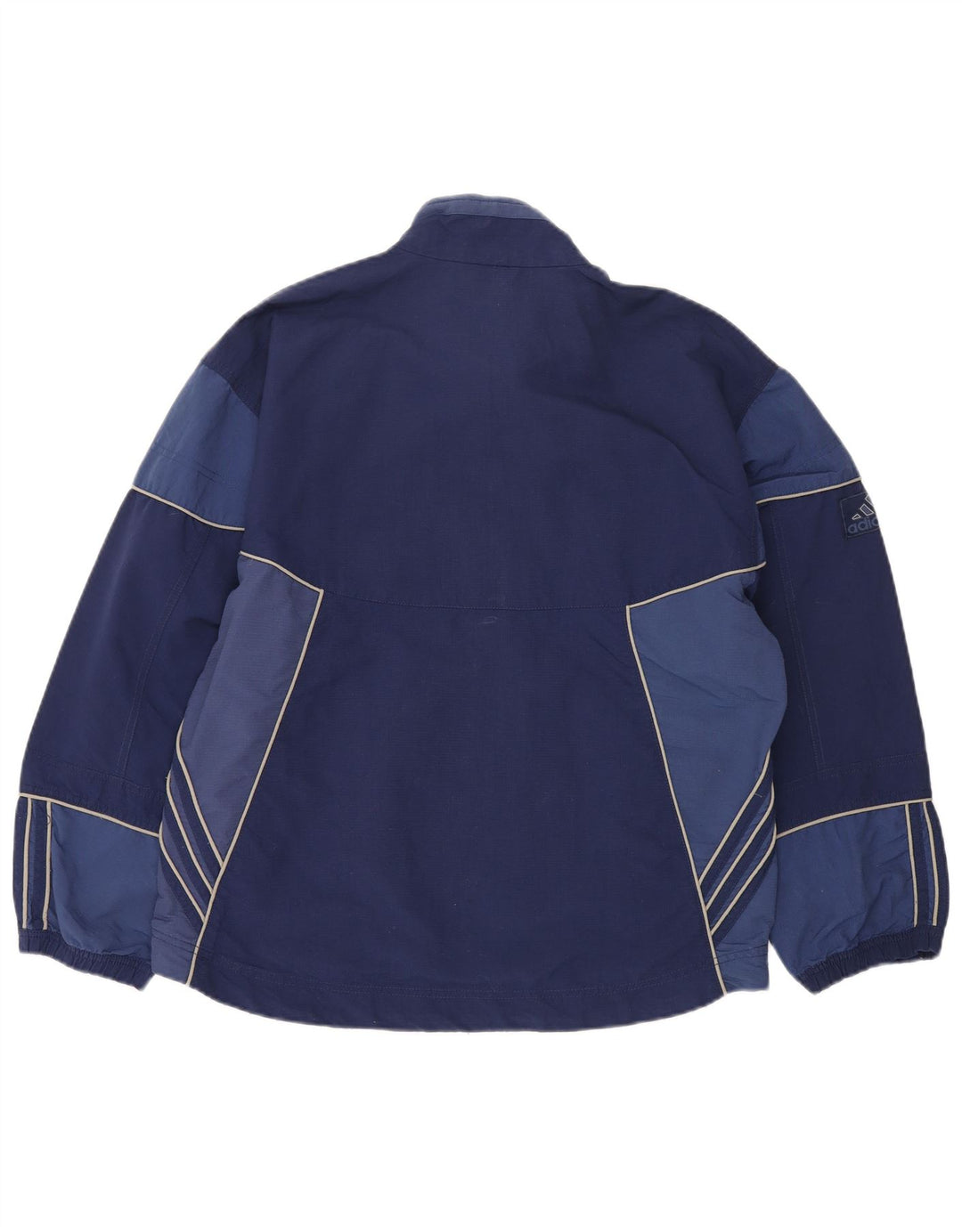 Adidas Træningsdragt til mænd Topjakke UK 38/40 Medium Navy Blue Colourblock