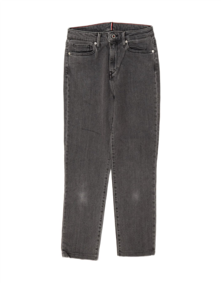 Tommy Hilfiger Kvinder Cropped Jeans W27 L25 Grå Bomuld