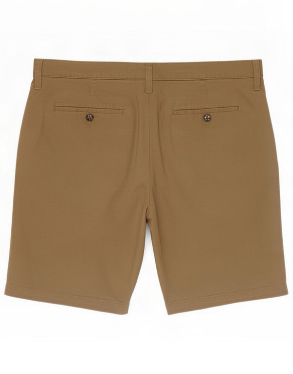Marks & Spencer Herre Chino Shorts Large W36 Beige Bomuld