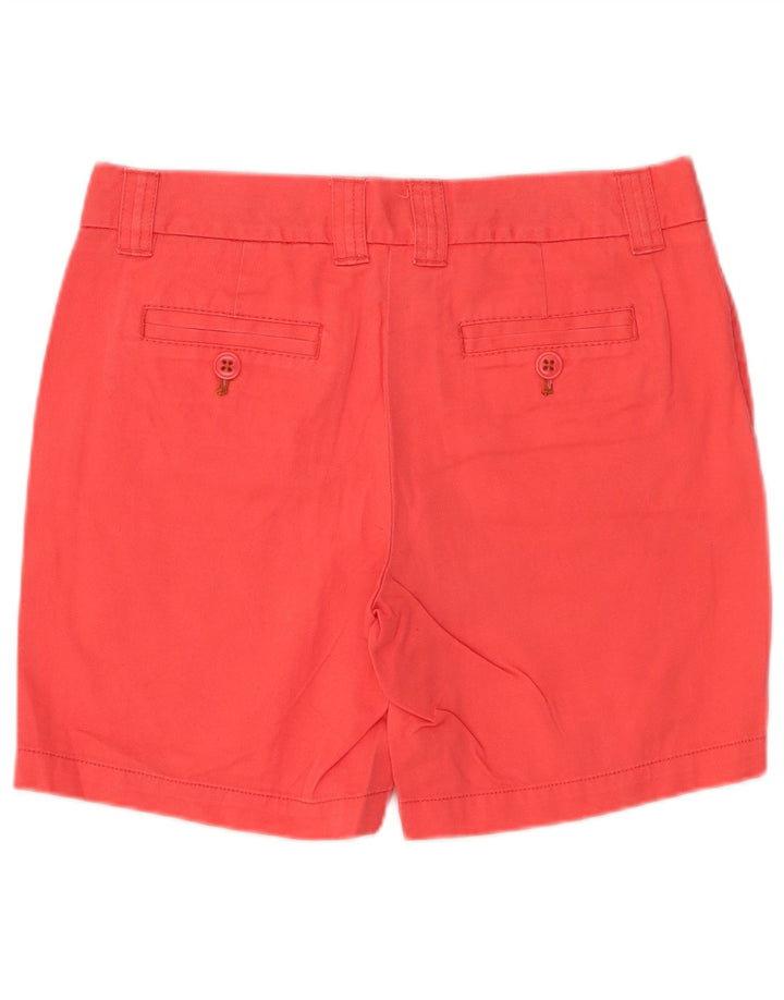 J. Crew Womens City Fit Chino Shorts US 4 Small W32 Pink Bomuld