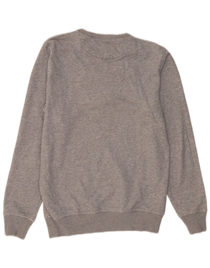 Gant Herre grafisk sweatshirt Jumper Medium Grå Bomuld