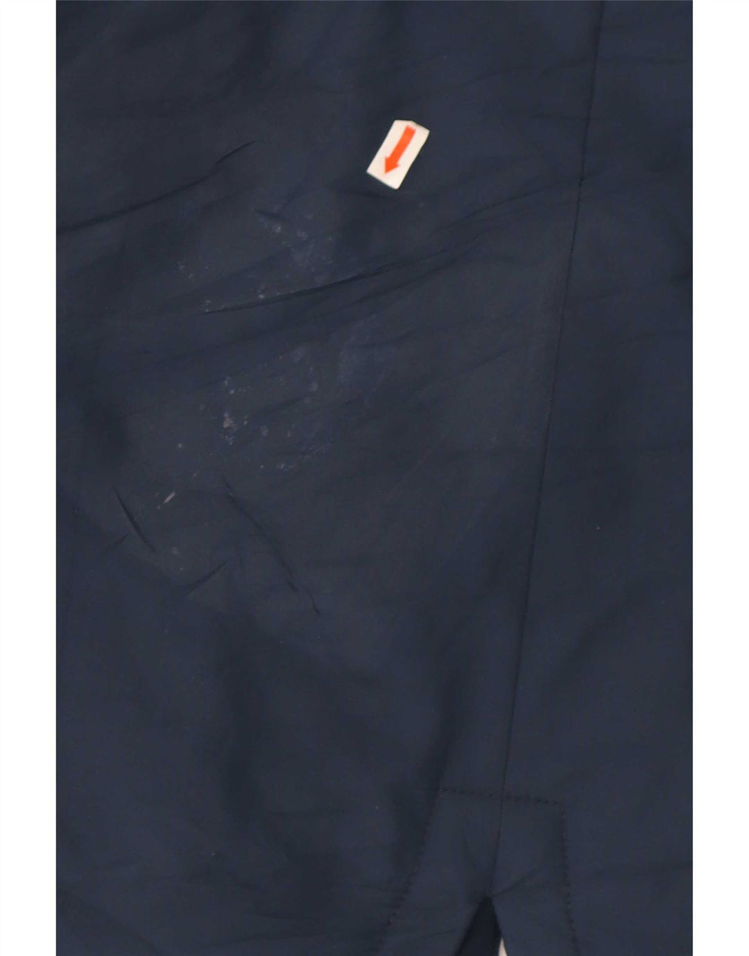 Nike vindjakke med hætte til mænd UK 38 Medium marineblå polyester
