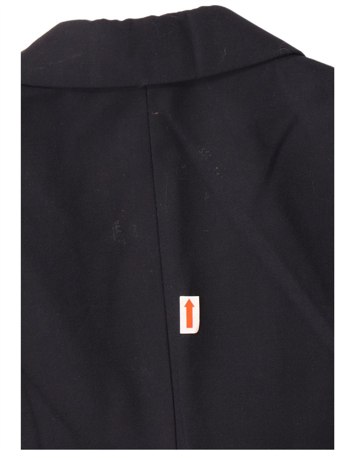 NAUTICA Boys 2 Button Blazer Jacket 11-12 Years Navy Blue Polyester