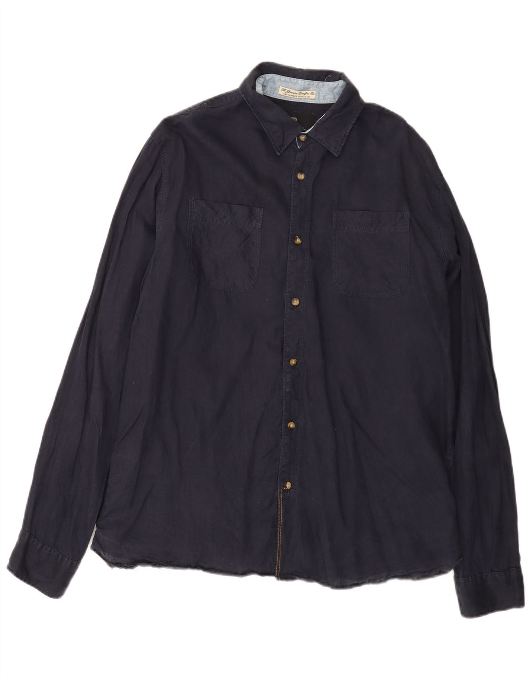 Scotch & Soda Herre Amsterdam Couture skjorte Medium Navy Blue