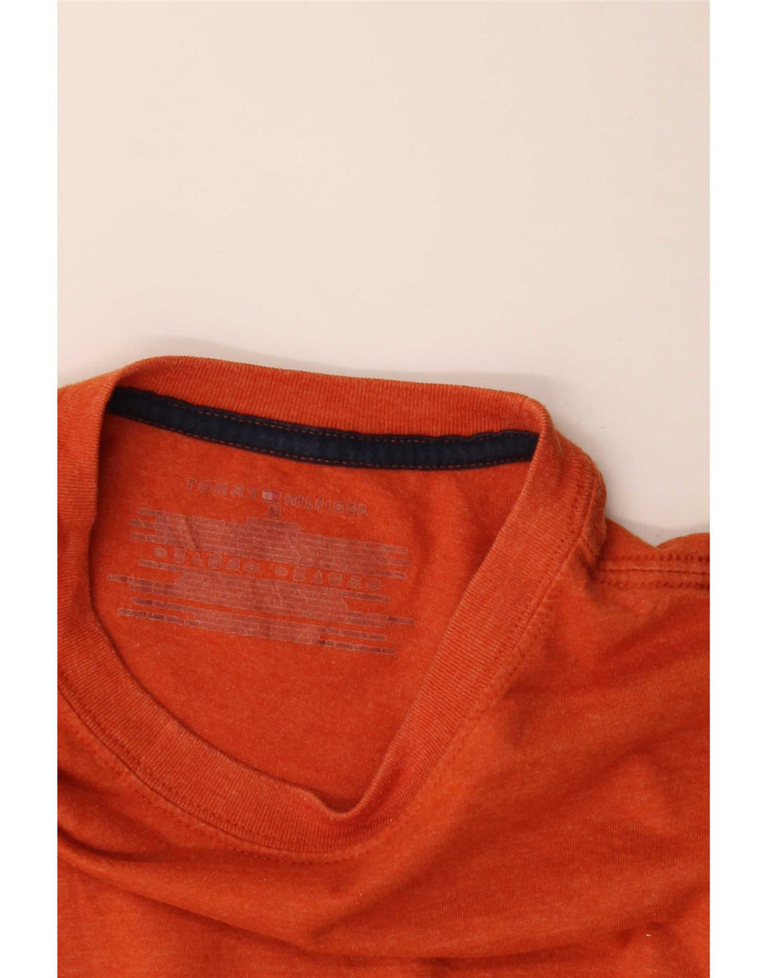 Tommy Hilfiger Herre T-Shirt Top Medium Orange