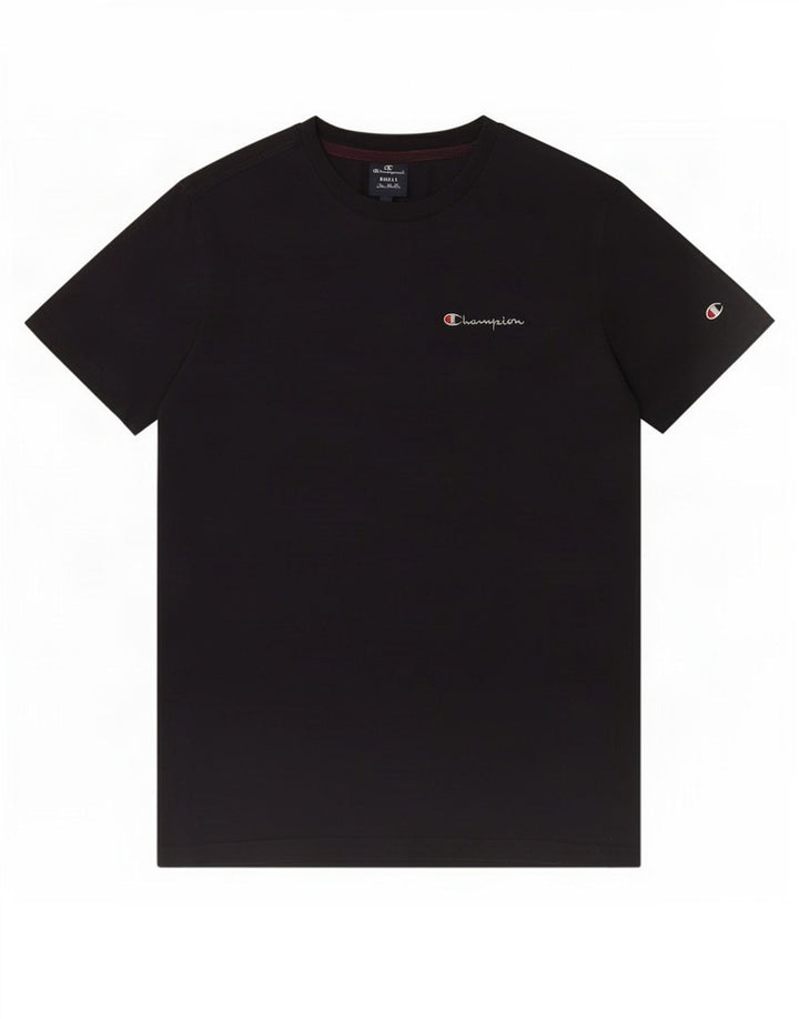 Champion Herre T-Shirt Top Lille Sort