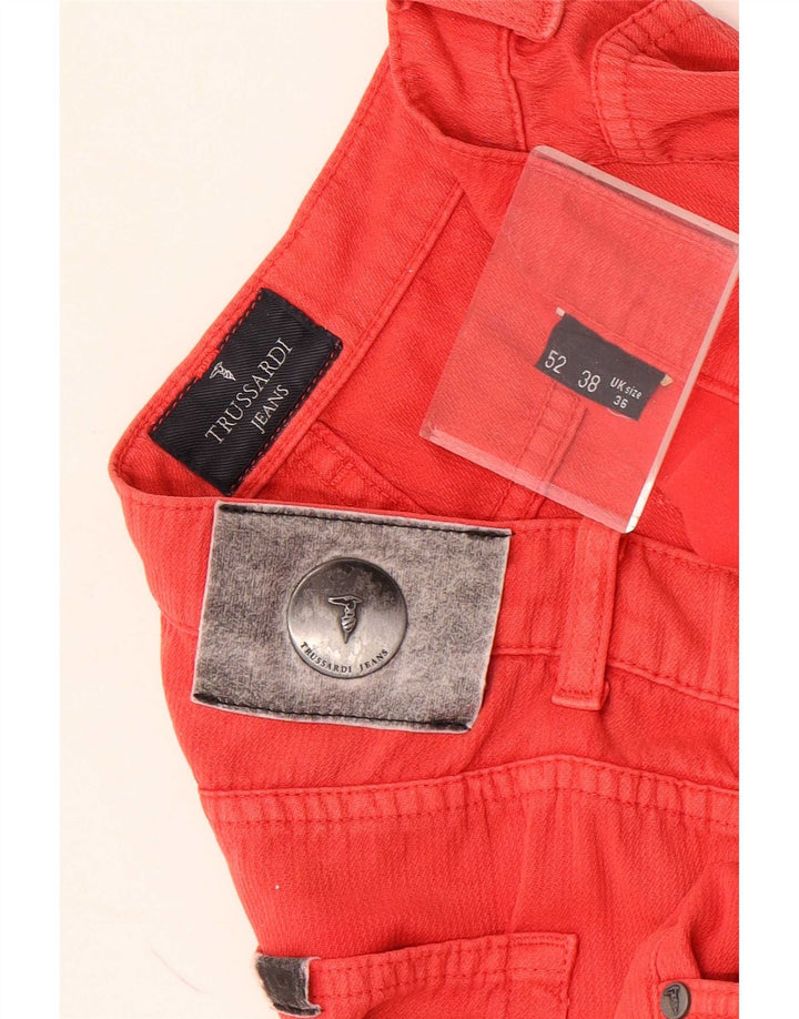 Trussardi Straight Casual Bukser til mænd W36 L30 Rød