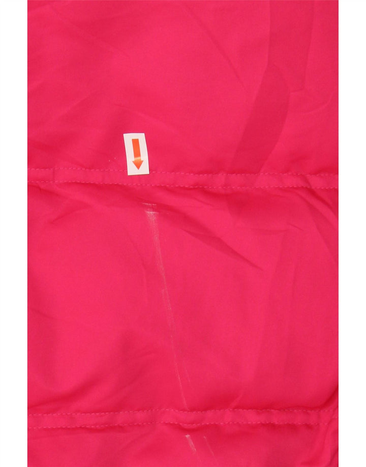 Adidas Dame Polstret Gilet UK 6 XS Pink Polyester