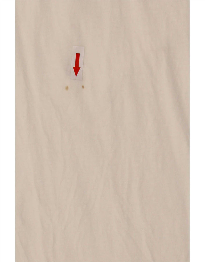 Puma Herre Grafisk T-Shirt Top 2XL Hvid