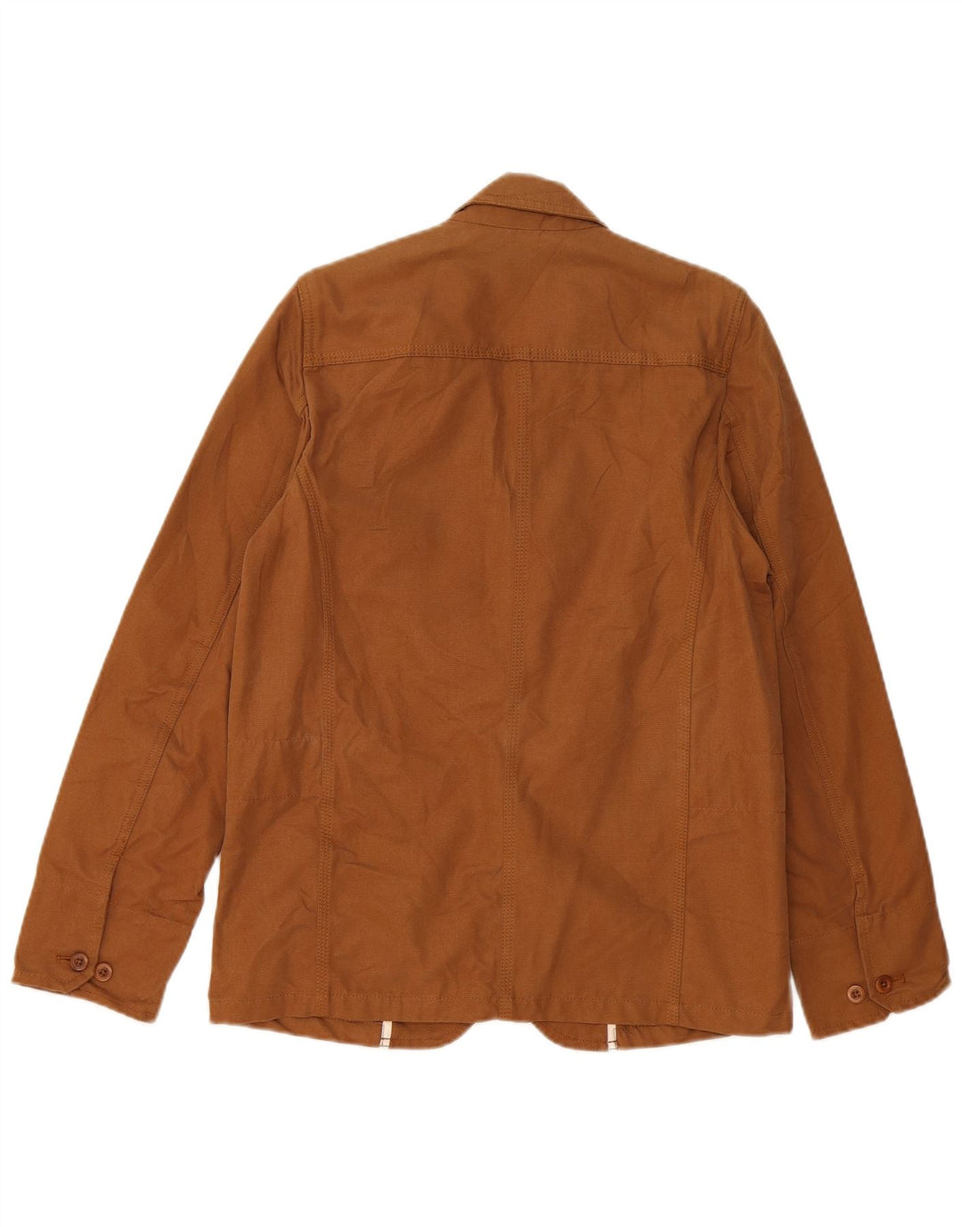 Carhartt Herre 3-knaps blazerjakke UK 38 medium brun bomuld