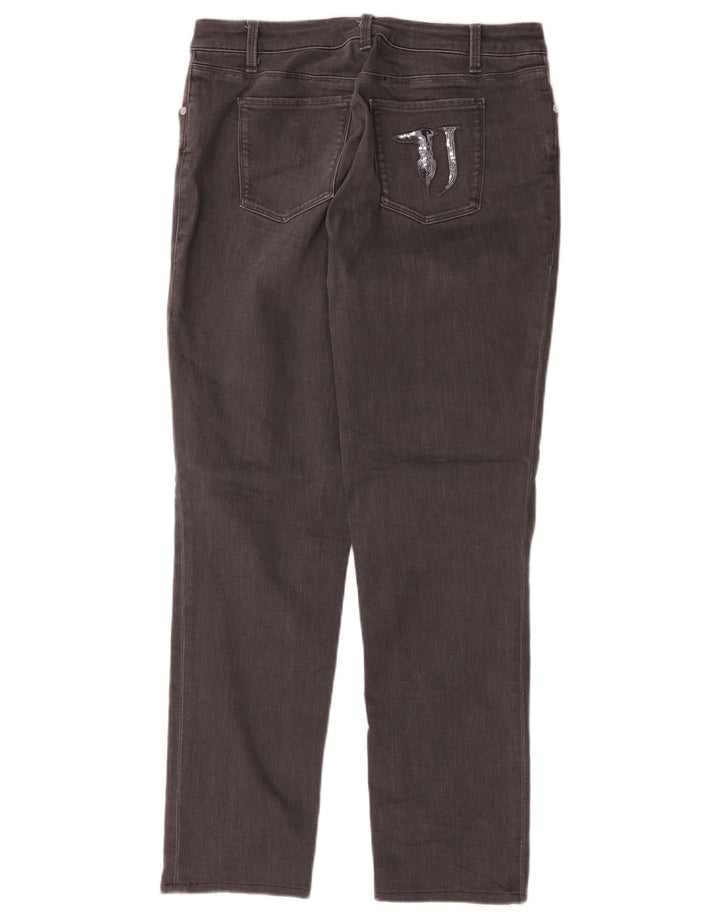 Trussardi Lige Jeans til kvinder W36 L29 Grå Bomuld