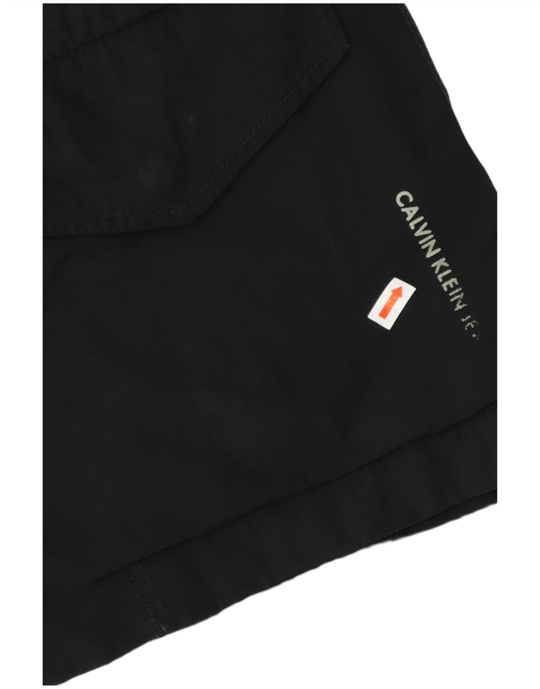 CALVIN KLEIN JEANS Mens Hooded Military Jacket UK 38 Medium Black