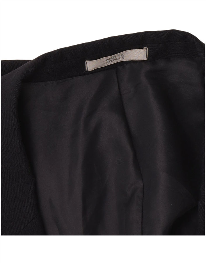 Marks & Spencer Herre 2-knaps blazerjakke UK 38 Medium Navy Blue