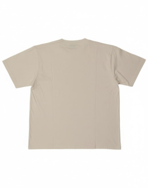 Umbro Herre T-Shirt Top UK 44/46 XL Hvid Bomuld