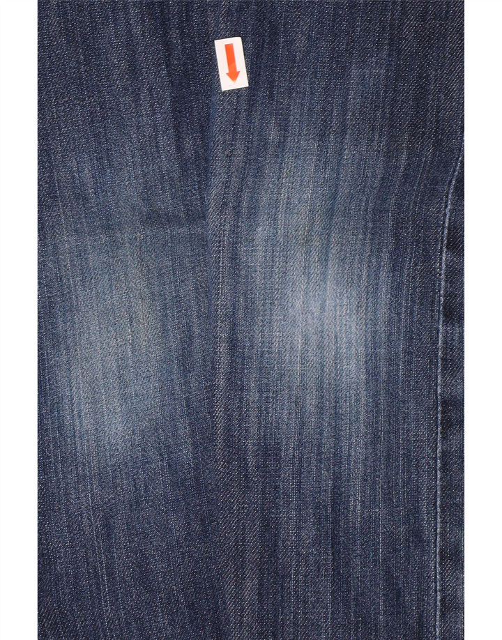 LEVI'S Boys 504 Straight Jeans 7-8 Years W24 L22 Blue Cotton
