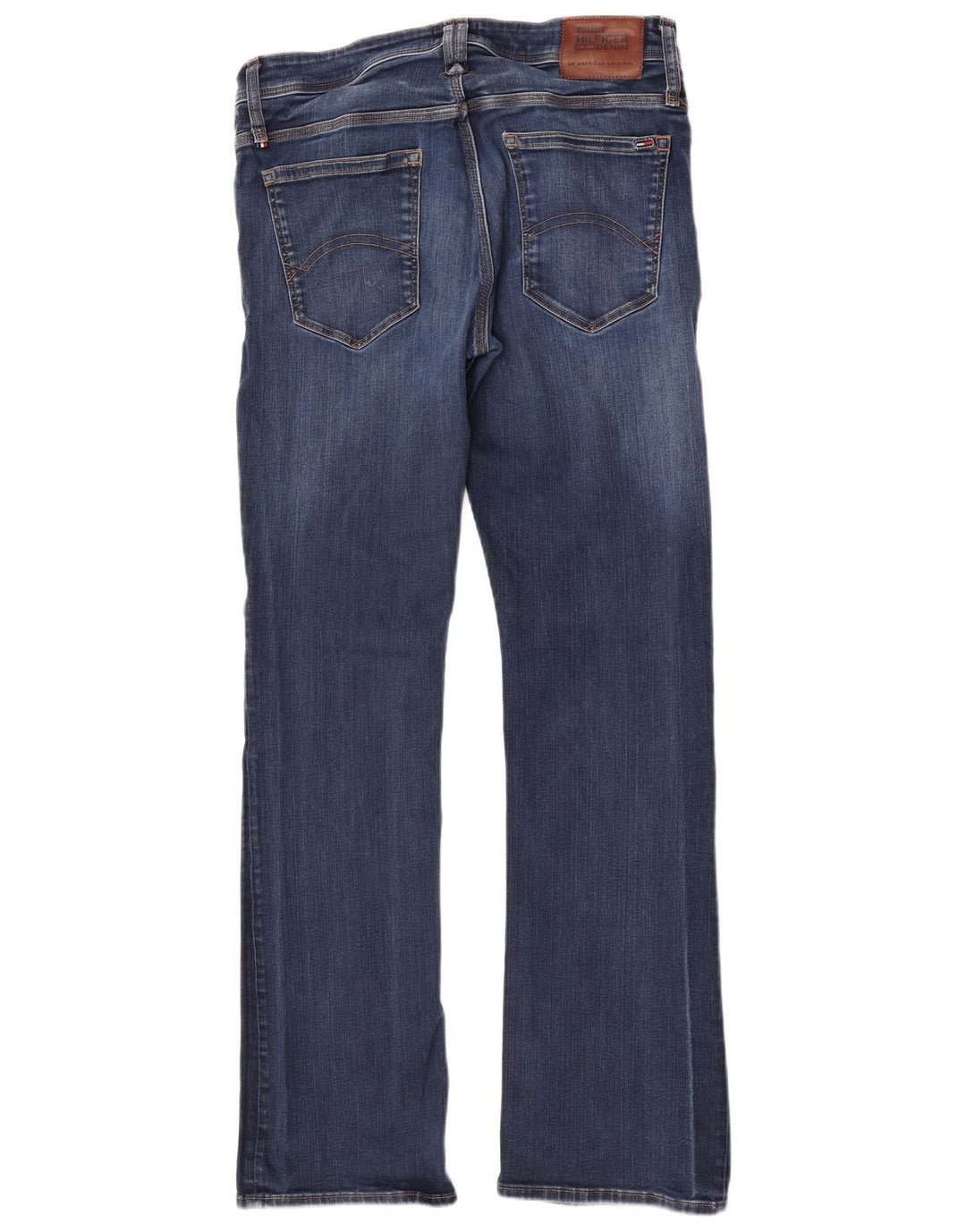 Tommy Hilfiger Herre Ryan Bootcut Jeans W34 L34 Blå Bomuld