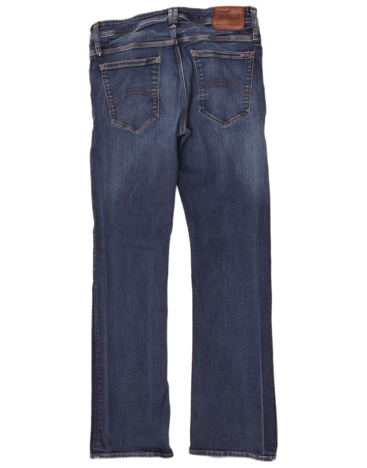 Tommy Hilfiger Herre Ryan Bootcut Jeans W34 L34 Blå Bomuld