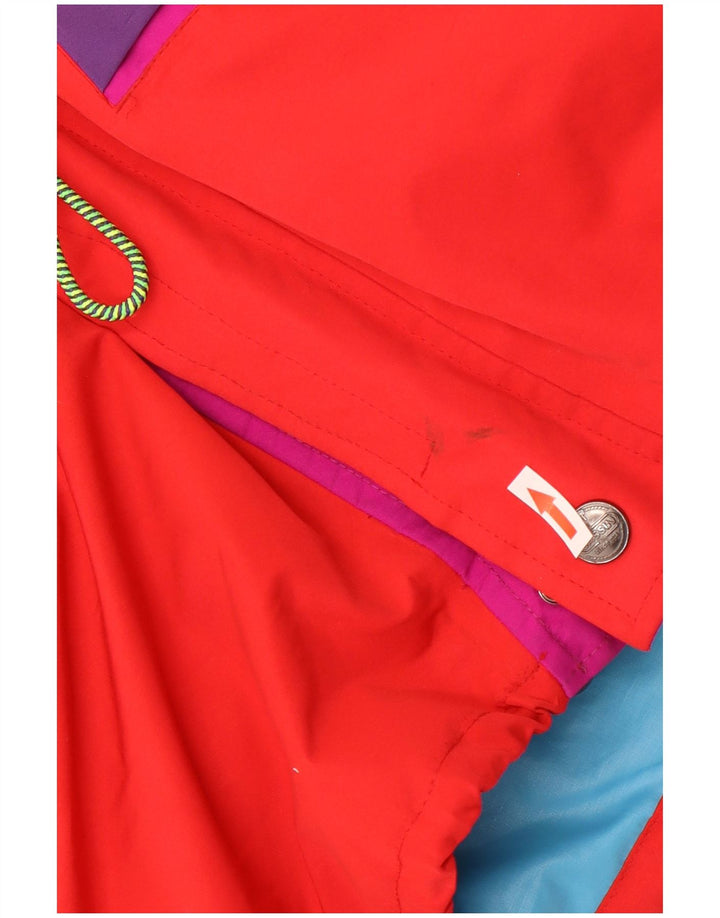 Cassin Herre Hætte Skijakke IT 50 Stor Rød Colourblock Polyester