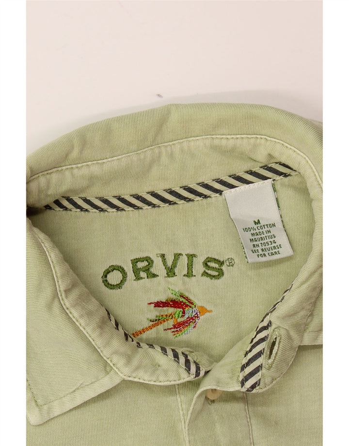ORVIS Poloshirt til mænd Medium Grøn Bomuld