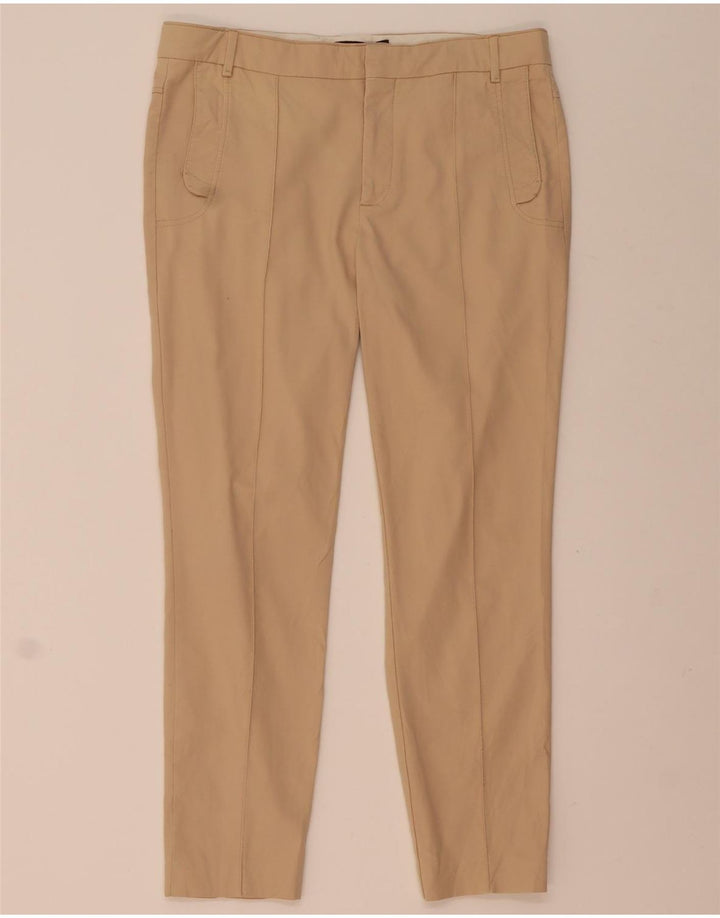 Zara Dame Slim Chino Bukser Medium W32 L26 Beige