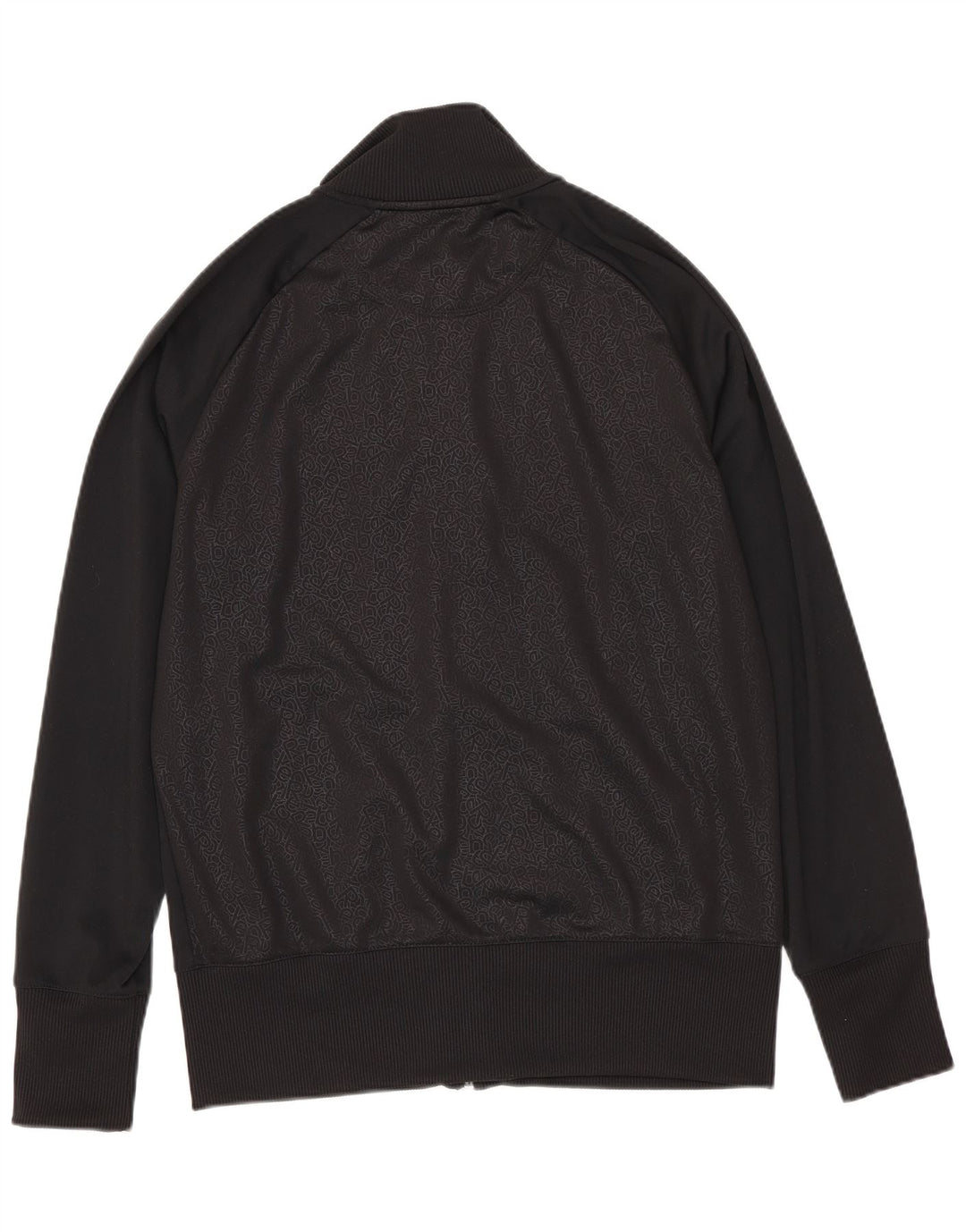 Reebok Dame grafisk træningsdragt Top Jacket UK 14 Large Black